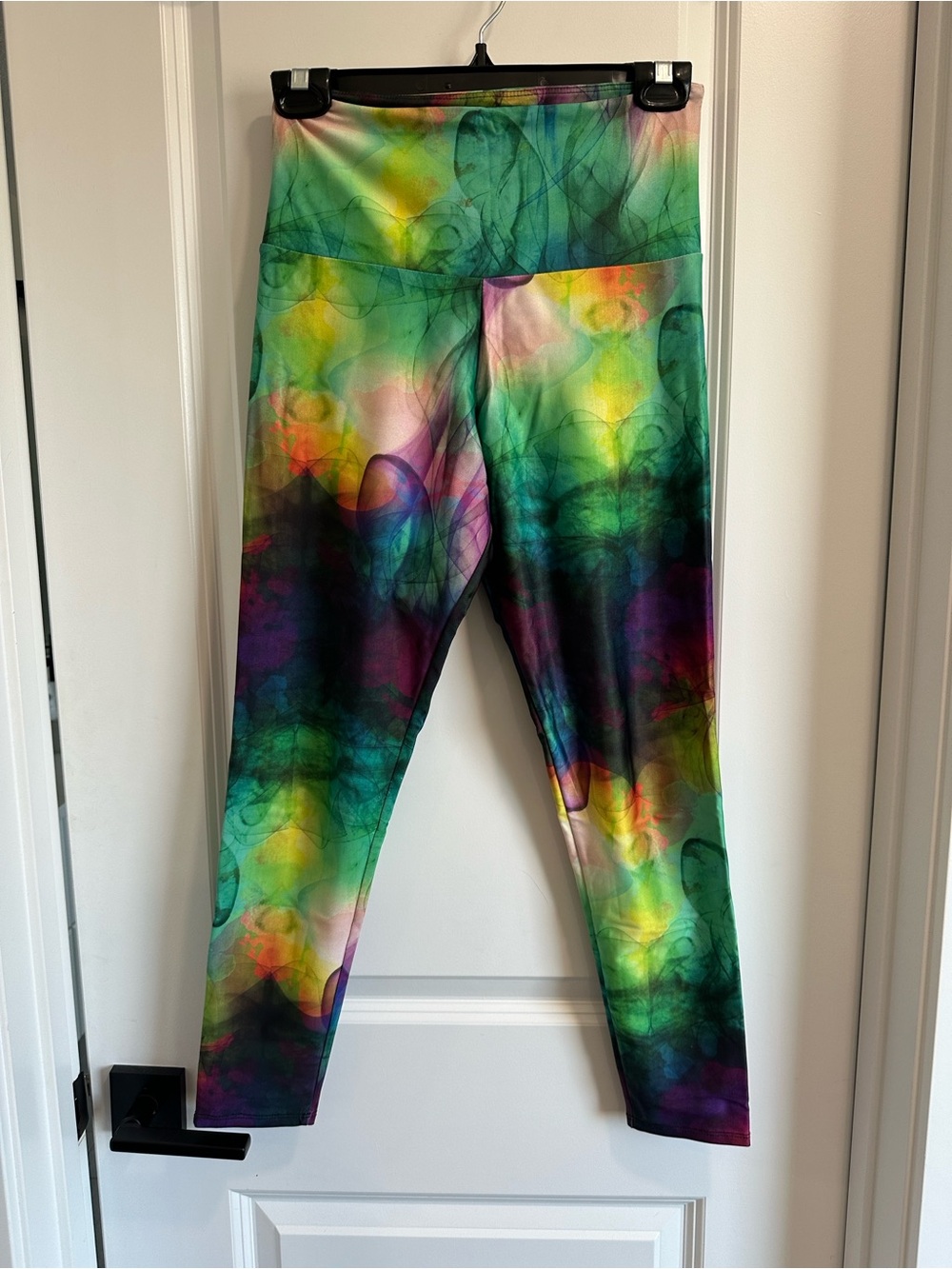 Onzie Multicolor Swirl Print Leggings